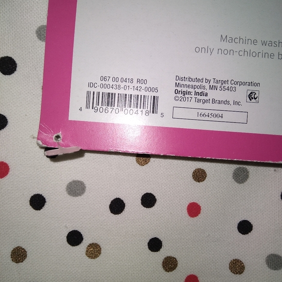 Target Dining Target Pink Striped Polka Dot Table Runner 4x72